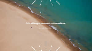 美學海灘圖片 — 海邊美學 壁紙