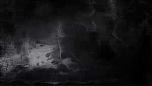 黑暗破裂表面，發光線條，中央照明區域