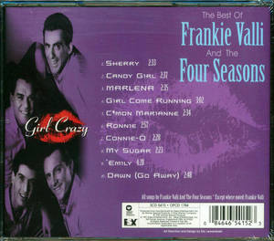 Frankie Valli and The Four Seasons 的專輯封面，四位西裝男士和紅色唇印。