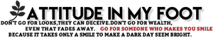 時尚PNG文字態度，透明PNG
