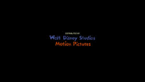 黑色背景上的 Walt Disney Studios Motion Pictures 標誌