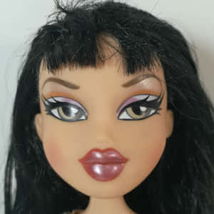 黑色頭髮同誇張化妝嘅 Bratz 公仔 — Bratz風格 壁紙