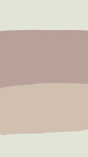 抽象簡約壁紙，帶有柔和的米色、紫紅色和奶油色水平條紋。