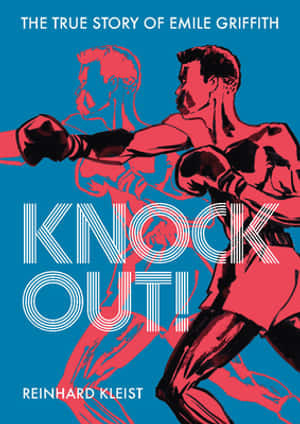 兩名拳擊手在紅藍插圖中，帶有「Knock Out!」文字。
