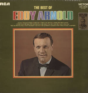 鄉村歌手Eddy Arnold在其RCA專輯封面上的肖像，身穿燕尾服。