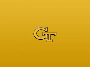 金色和黑色GT字母組合標誌在黃色漸變背景上。