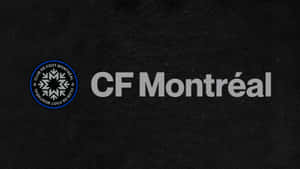 CF Montréal 足球隊標誌，位於深色紋理背景上。 — 足球 壁紙