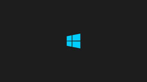 黑色背景上的Windows標誌