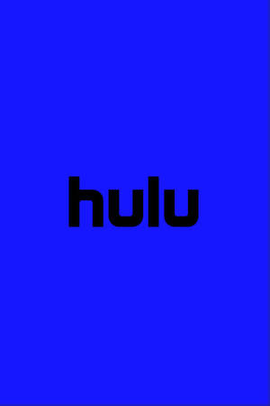 藍色背景上的黑色 Hulu 標誌 — Cia標誌 壁紙