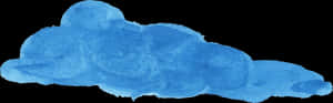 Png File Size - Watercolour Cloud Transparent