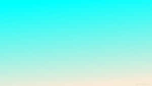 從青色到奶油色的柔和漸變天空，適合平靜的背景。 — 藍色美學 壁紙