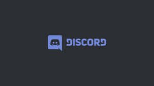 深灰色背景上的 Discord 標誌