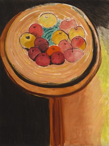 亨利·馬蒂斯作品《蘋果》，創作於1916年，油畫。下載此藝術作品作為桌面、平板或手機的高解像度 wallpaper。