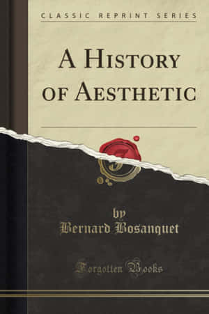 撕開的書封顯示標題 A History of Aesthetic 和紅色火漆印章。