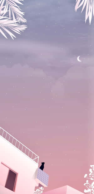 Pink Moon — 月亮 壁紙