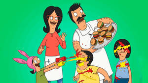 Bob's Burgers 一家在番茄醬和芥末中進行混亂的食物大戰。