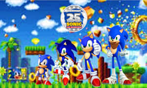 超音速小子Sonic The Hedgehog背景 — 超音鼠 壁紙