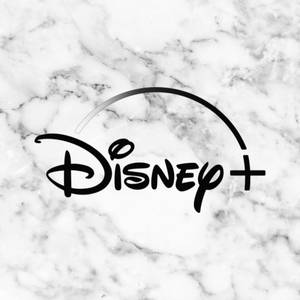 白色大理石背景上的Disney+標誌 — 凌志標誌 GIF 壁紙