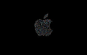 由彩色應用程式圖標組成的 Apple 標誌，黑色背景
