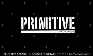 Primitive Apparel x Grizzly Griptape 膠囊系列標誌，帶有熊圖標。