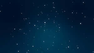 深藍色夜空中閃爍的星星，帶有柔和漸變光芒。