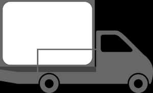 送貨卡車向量圖示