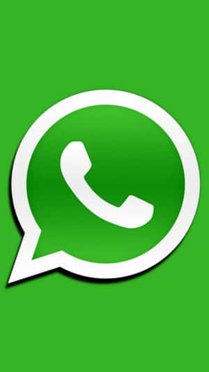 WhatsApp應用程式標誌，綠色對話氣泡內有白色電話圖示。
