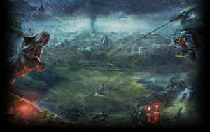 遊戲《極地戰嚎4》海報 — 侏羅紀世界 壁紙