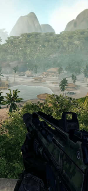 iPhone XS Max Crysis Warhead 背景 — iPhone Air 壁紙