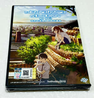 動漫DVD封面，顯示兩個青少年在屋頂花園與一隻貓。 — Galaxy Z Flip7 FE 壁紙