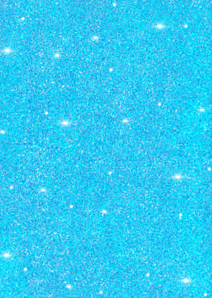 帶有閃爍星星的藍色閃粉紋理 — 藍色 壁紙
