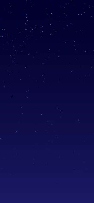 深藍色夜空，星星散落