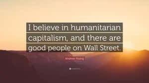Andrew Young 在山景日落場景上的一句名言。 — For all mankind GIF 壁紙