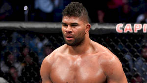八角籠內肌肉發達的MMA鬥士在比賽中 — 運動 壁紙