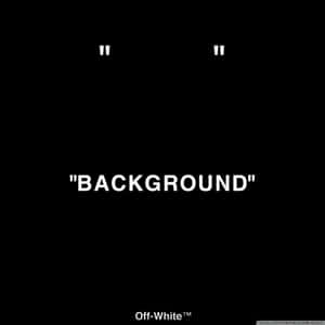 黑色背景上，白色文字「background」被引號框住。