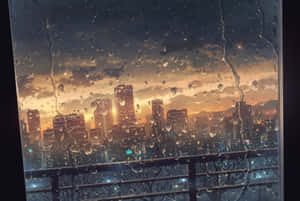 雨天背景 — 雨天 壁紙