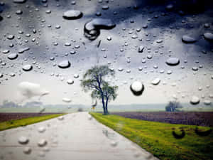 雨天背景 — 雨天 壁紙