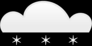 雪天天氣圖示