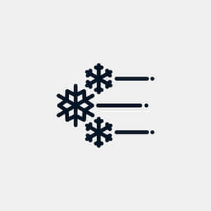 雪花數據流動圖標