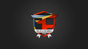 深灰色背景上的 MLG Columbus 2016 電競錦標賽標誌