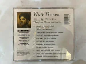 Ruth Brown 1997 Flashback CD封面，附歌曲列表和肖像。 — 貝比·魯斯 壁紙