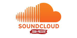 SoundCloud 標誌，帶有橙色雲朵和波形設計。