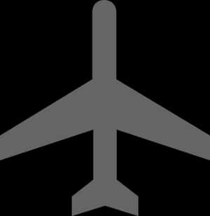 飛機剪影圖標
