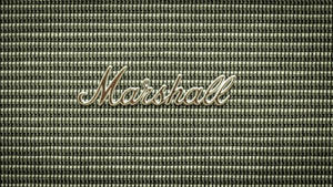帶有金屬標誌的Marshall擴音器格柵 — 凌志標誌 GIF 壁紙