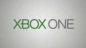 紋理灰色背景上的 Xbox One 標誌