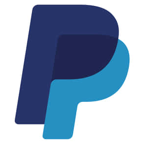 PayPal 標誌，帶有深藍色和淺藍色重疊的P形狀。 — iPad Pro M4 壁紙