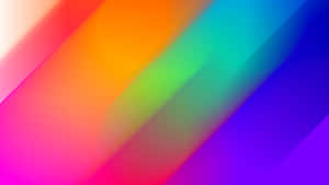 充滿活力的對角彩虹漸變抽象數位背景 — 3840x2160 壁紙