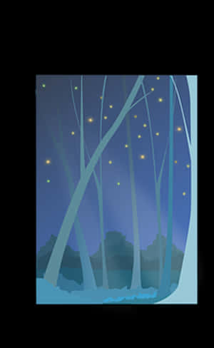 魔法森林夜景