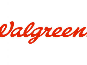 白色背景上的紅色Valgreen標誌
