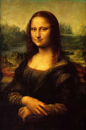 蒙娜麗莎在文藝復興油畫中帶著神秘微笑 — 小米Pad 9 Pro 壁紙